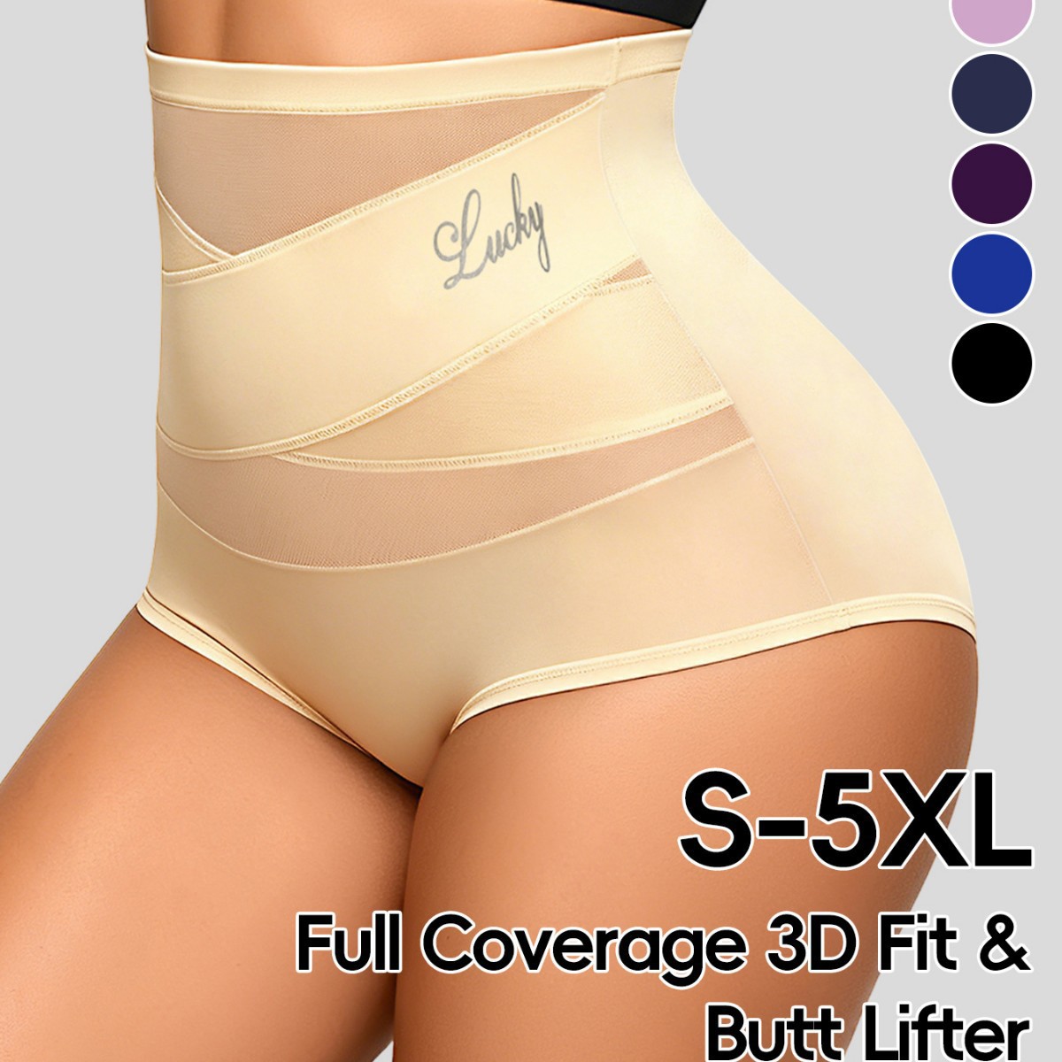 High Waist Tummy Control Shape - Shapewear Bodysuit Firm recension och pris