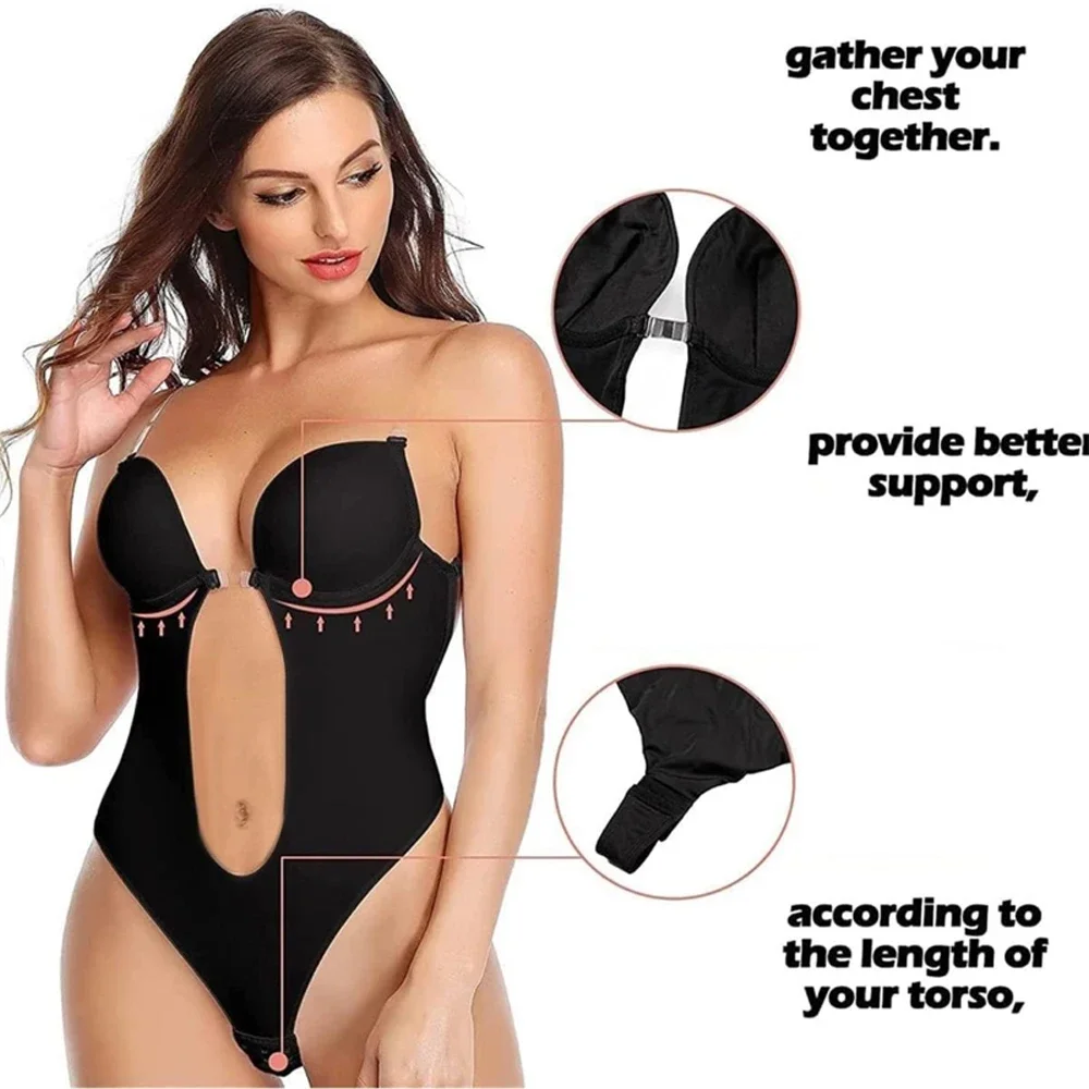 1Pcs Women Strapless Bodysuit  - Shapewear Bodysuit Firm recension och pris